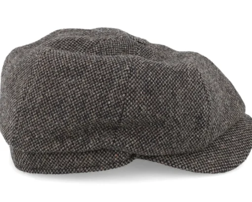 Flat Caps-Wigéns Newsboy Classic Cap Flat Cap - Brown