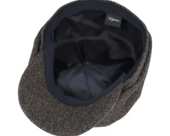 Flat Caps-Wigéns Newsboy Classic Cap Flat Cap - Brown