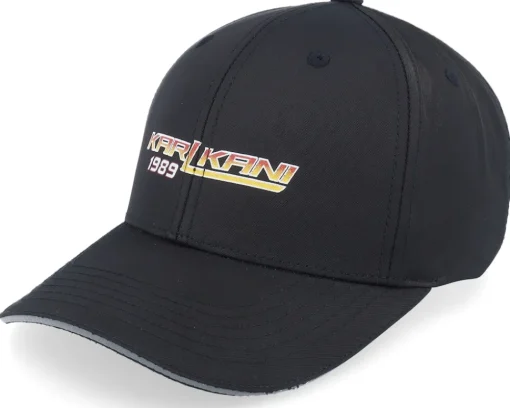 Adjustable-Karl Kani Night Rider Reflective Cap Black Adjustable -