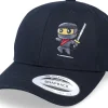 Adjustable-Kiddo Cap Ninja Silent Sweep Black Adjustable -