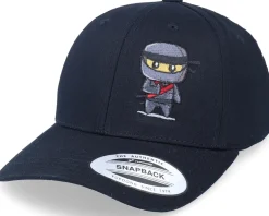 Adjustable-Kiddo Cap Ninja Stealth Master Black Adjustable -