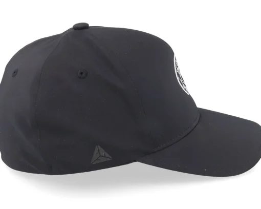 New Berzerk No Pain No Gain Round Logo Delta Black Flexfit -