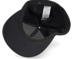 New Berzerk No Pain No Gain Round Logo Delta Black Flexfit -