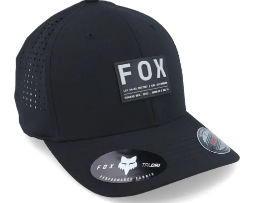 Hot Fox Non Stop Tech Black Flexfit -