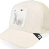 Trucker-Goorin Bros. North And South, Snug Lyfe A-Frame Trucker - White