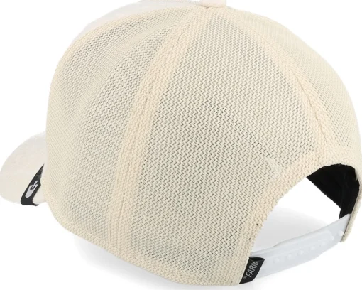 Trucker-Goorin Bros. North And South, Snug Lyfe A-Frame Trucker - White