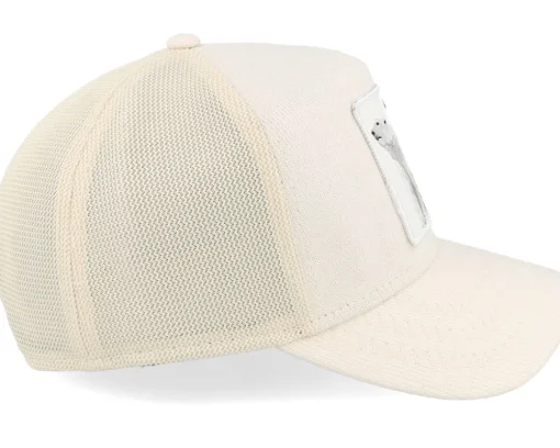 Trucker-Goorin Bros. North And South, Snug Lyfe A-Frame Trucker - White