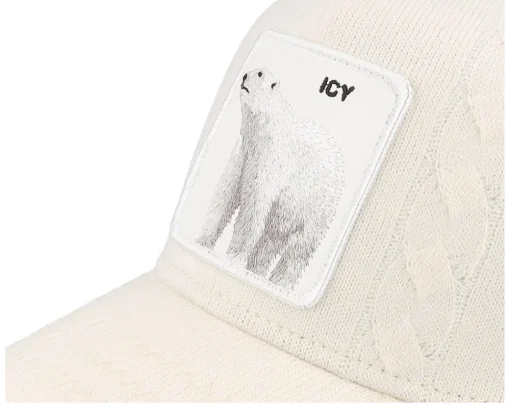 Trucker-Goorin Bros. North And South, Snug Lyfe A-Frame Trucker - White