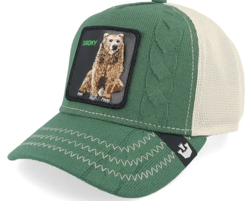 Trucker-Goorin Bros. North And South, Snug Lyfe A-Frame Trucker - White