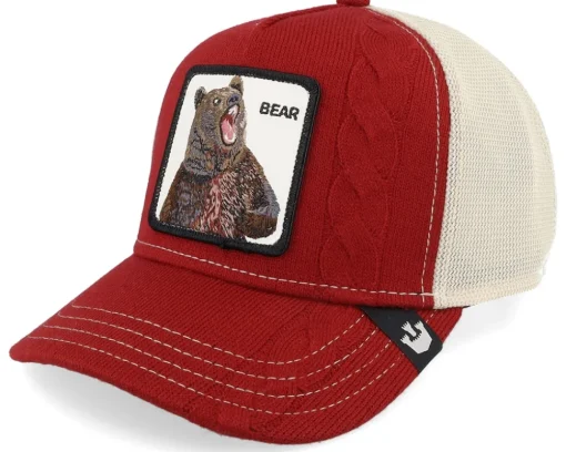 Trucker-Goorin Bros. North And South, Snug Lyfe A-Frame Trucker - White