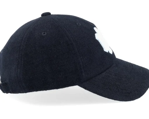 Adjustable-Mitchell & Ness North Carolina Tar Heels Terry Cloth Strapback Adjustable - Black
