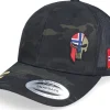 Trucker-Army Head Norway Army Skull Multicam Black Trucker -