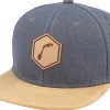 Best Iconic Norway Map Patch Dark Heather Grey/Suede Snapback -