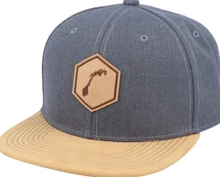 Best Iconic Norway Map Patch Dark Heather Grey/Suede Snapback -