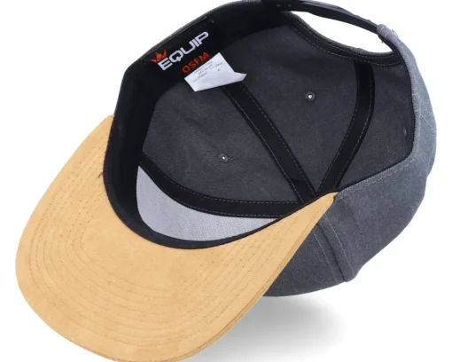 Best Iconic Norway Map Patch Dark Heather Grey/Suede Snapback -
