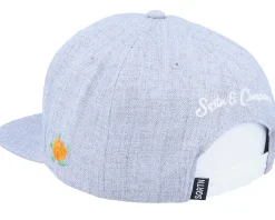 Snapback-SQRTN Nrlnd Cap Grey Snapback -