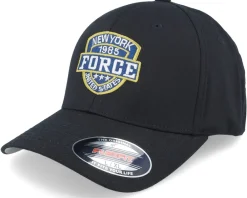Discount Iconic Ny Blue Force Black Flexfit -