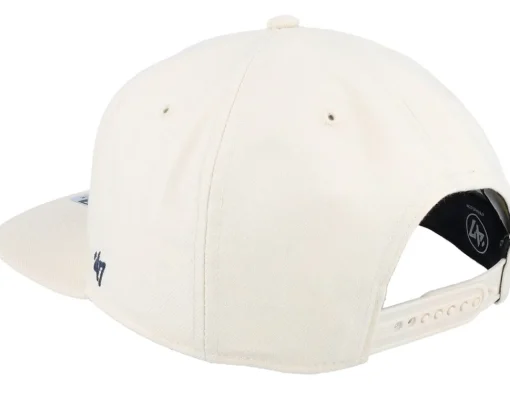 Best 47 Brand NY Yankees No Shot Natural Snapback -