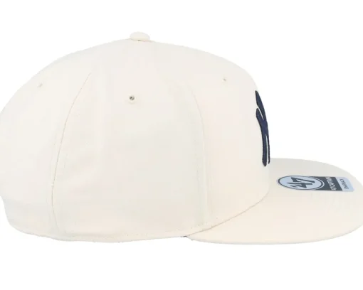 Best 47 Brand NY Yankees No Shot Natural Snapback -