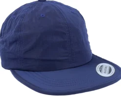 New Yupoong Nylon Cap Navy Fitted -