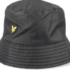 Outlet Lyle & Scott Nylon Hat Jet Black Bucket -