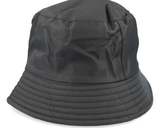 Outlet Lyle & Scott Nylon Hat Jet Black Bucket -