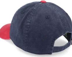 Dad Cap-American Needle Oakland Oaks Archive Navy/Dark Red Dad Cap -