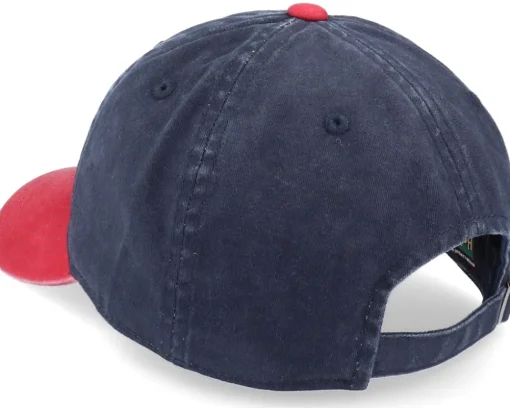 Dad Cap-American Needle Oakland Oaks Archive Navy/Dark Red Dad Cap -
