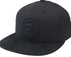 Snapback-Brixton Oath III Black/Black Snapback -