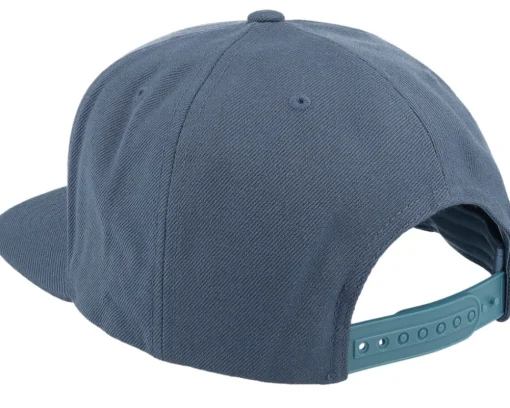Snapback-Brixton Oath III Flint Stone Blue/White Snapback -