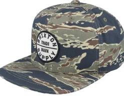 Best Brixton Oath Iii Tiger Camo Snapback -