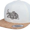 Snapback-Iconic Octopus Mandala Natural/Cork Snapback -