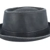 Pork Pie Hats-Stetson Odenton Black Pork Pie -