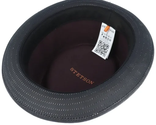 Pork Pie Hats-Stetson Odenton Black Pork Pie -