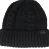 Knitted Beanies-The North Face Oh Mega Beanie Black/ Black Cuff -