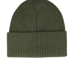 Blank Beanies-Beechfield Olive Oversized Cuff - Green