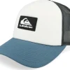Trucker-Quiksilver Omnipotent White/Blue/Charcoal Foam A-Frame Trucker -
