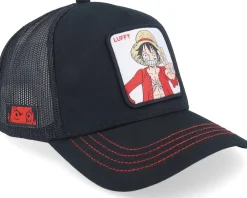 Trucker-Capslab One Piece Luffy Black Trucker -