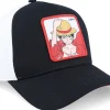 Trucker-Capslab One Piece Luffy White/Black A-Frame Trucker -
