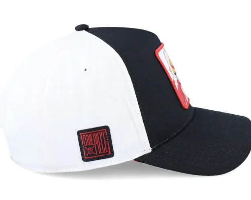 Trucker-Capslab One Piece Luffy White/Black A-Frame Trucker -