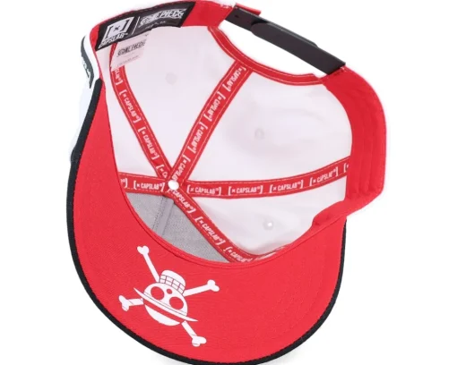 Trucker-Capslab One Piece Luffy White/Black A-Frame Trucker -