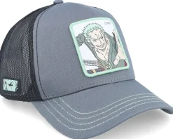 Trucker-Capslab One Piece Zoro Grey/Black A-Frame Trucker -