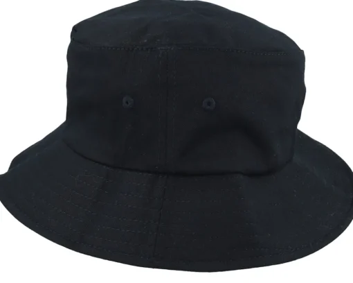 Buckets-Fair Oraganic Rainbow Pride Logo Black Bucket -