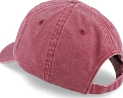 Dad Cap-Wild Spirit Orca Washed Red Dad Cap -