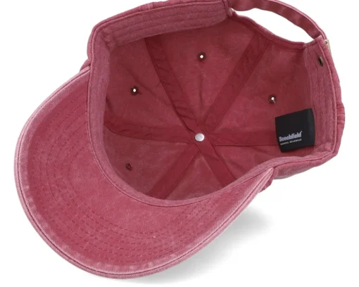 Dad Cap-Wild Spirit Orca Washed Red Dad Cap -