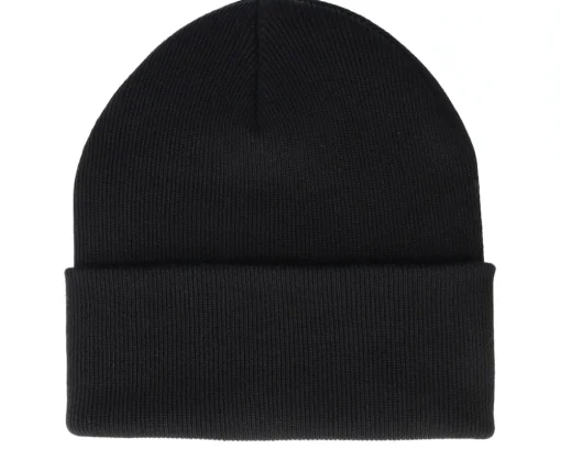 New Beechfield Organic Cotton Cuff - Black