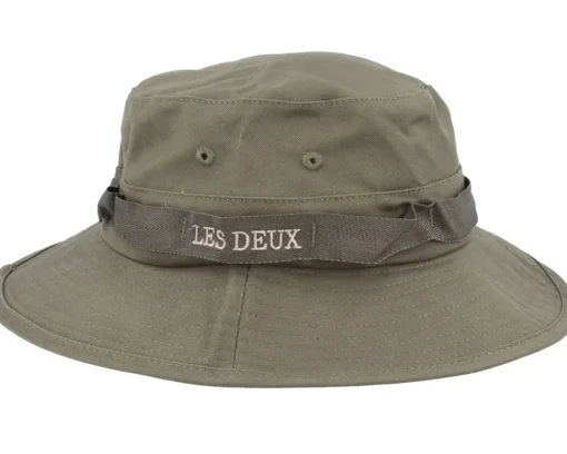 Buckets-Les Deux Organic Cotton Olive Night Bucket -