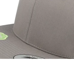 Snapback | Blanks-Yupoong Organic Cotton Pale Snapback - Grey