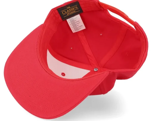 Discount Yupoong Organic Cotton Snapback - Red