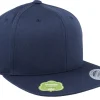 Online Yupoong Organic Navy Snapback - Blue